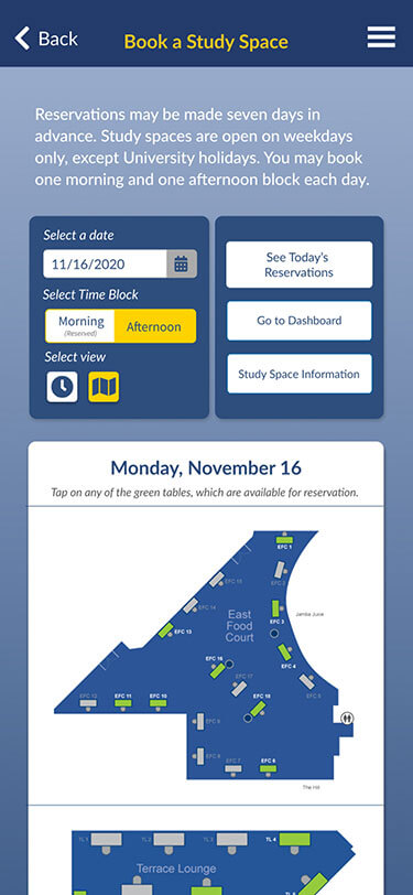 UCI Student Center & Event Services · uci-now-study-spaces-map-view